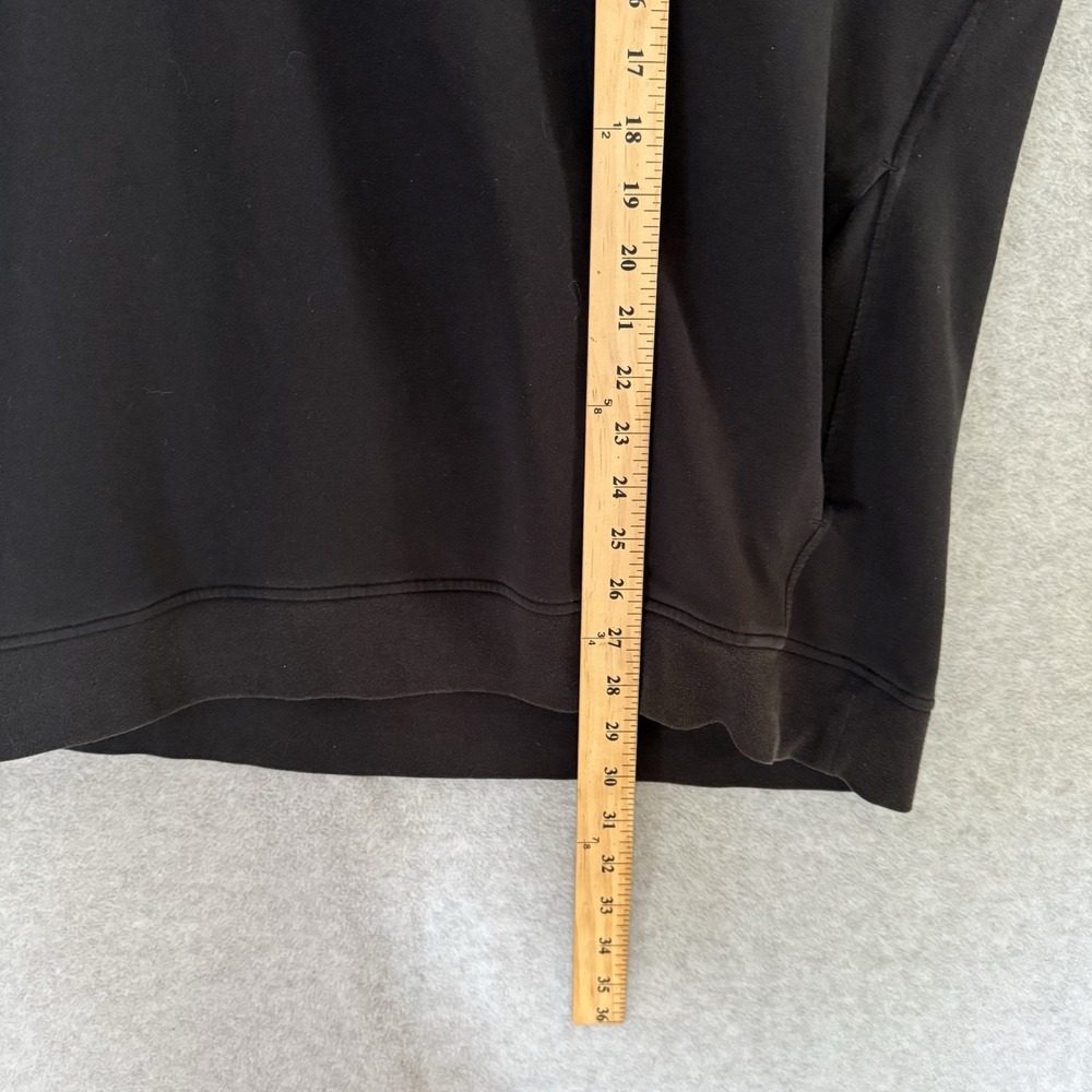 Lululemon Mens City Sweat Pullover Hoodie Black Size 2XL Gym Work Run Athleisure - Picture 6 of 9